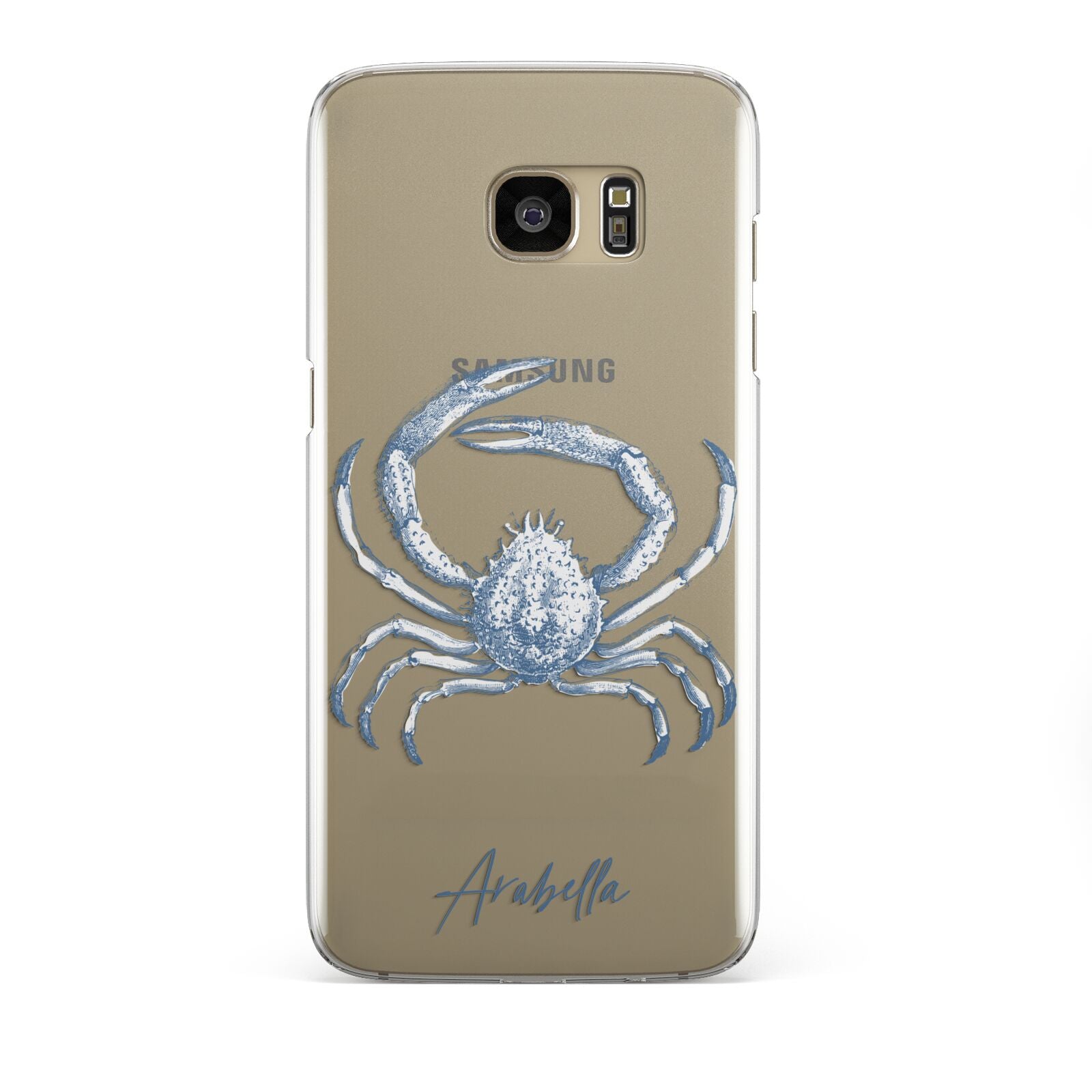 Personalised Crab Samsung Galaxy S7 Edge Case