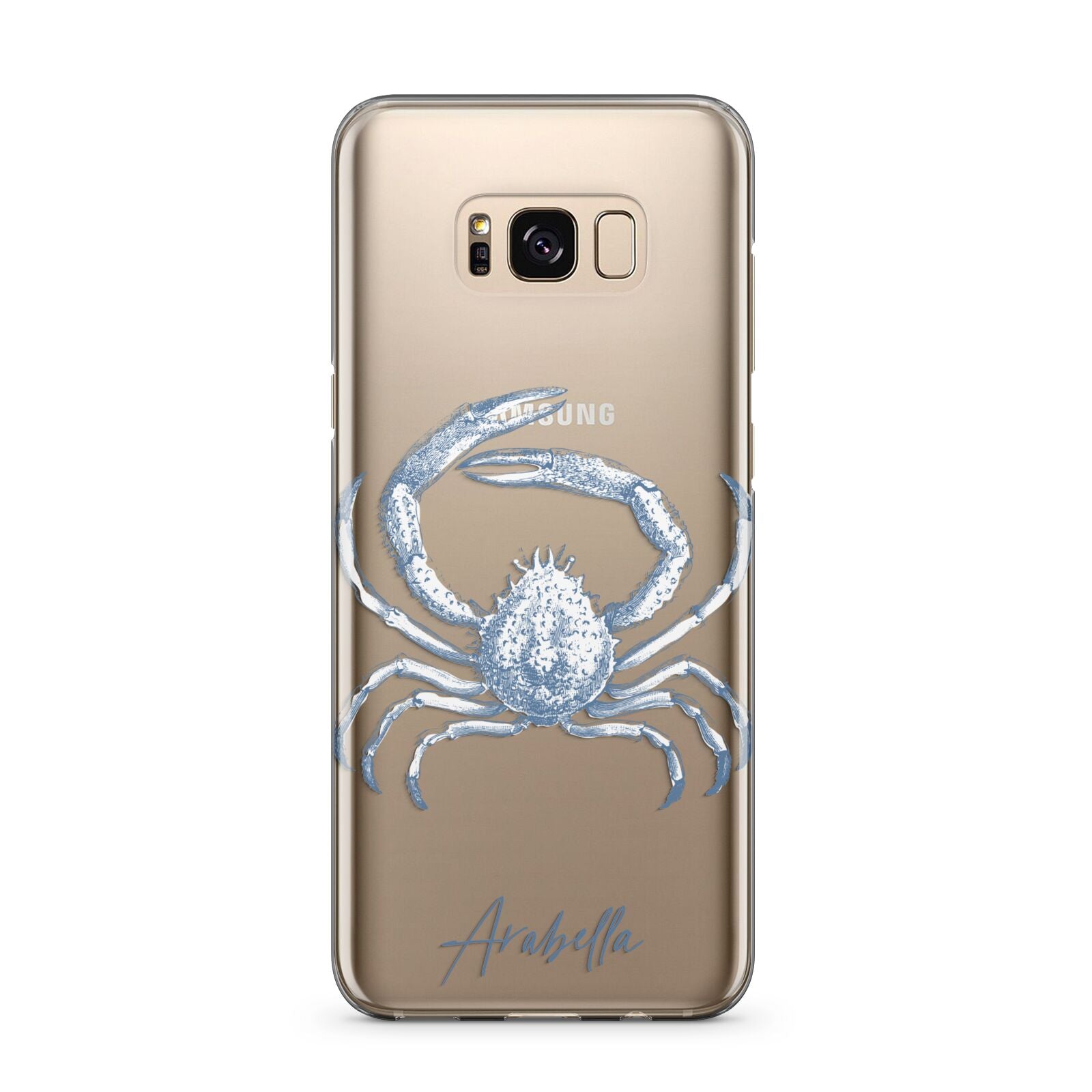Personalised Crab Samsung Galaxy S8 Plus Case