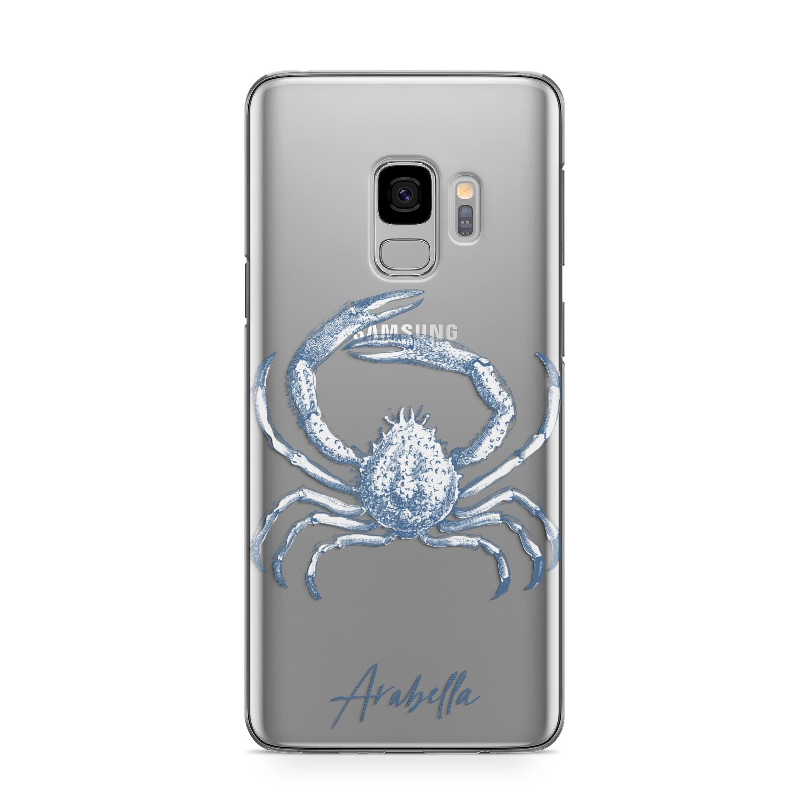 Personalised Crab Samsung Galaxy S9 Case