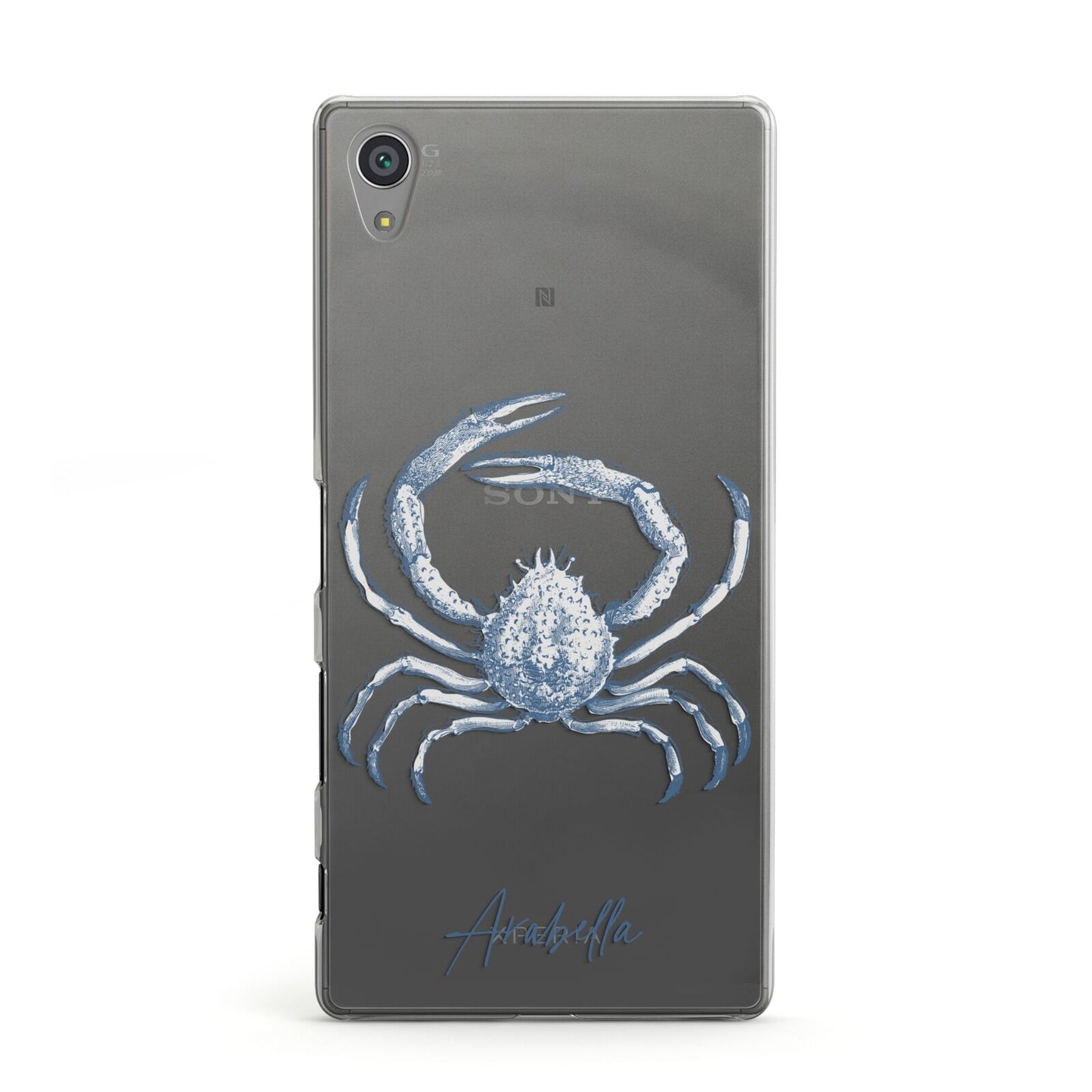 Personalised Crab Sony Xperia Case