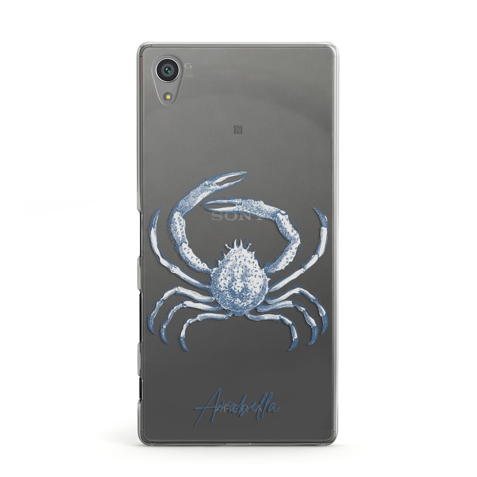 Personalised Crab Sony Xperia Case