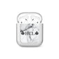 Personalised Crowns Marble Initials AirPods Case