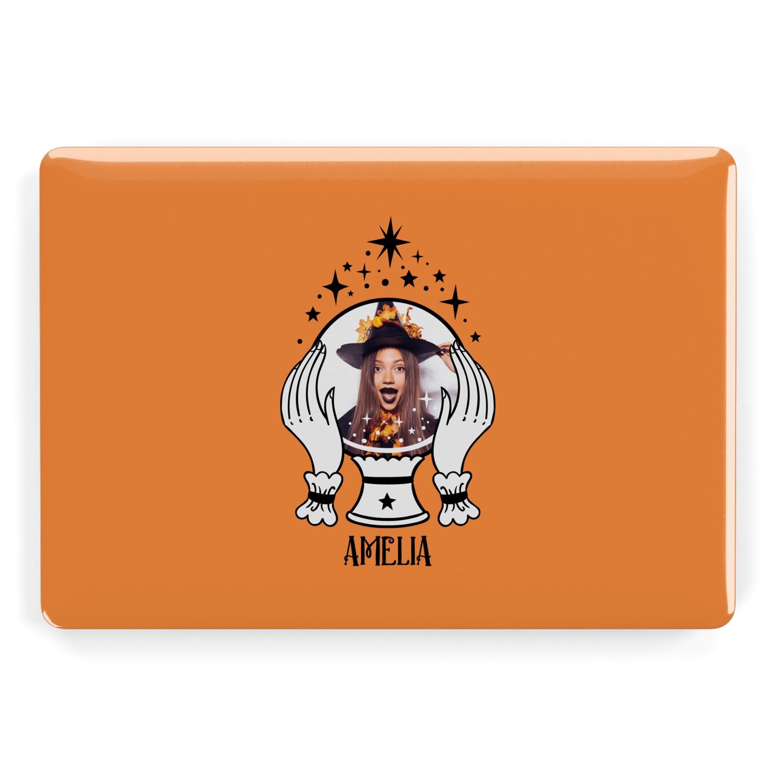 Personalised Crystal Ball with Photo Apple MacBook Case