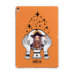 Personalised Crystal Ball with Photo Apple iPad Rose Gold Case