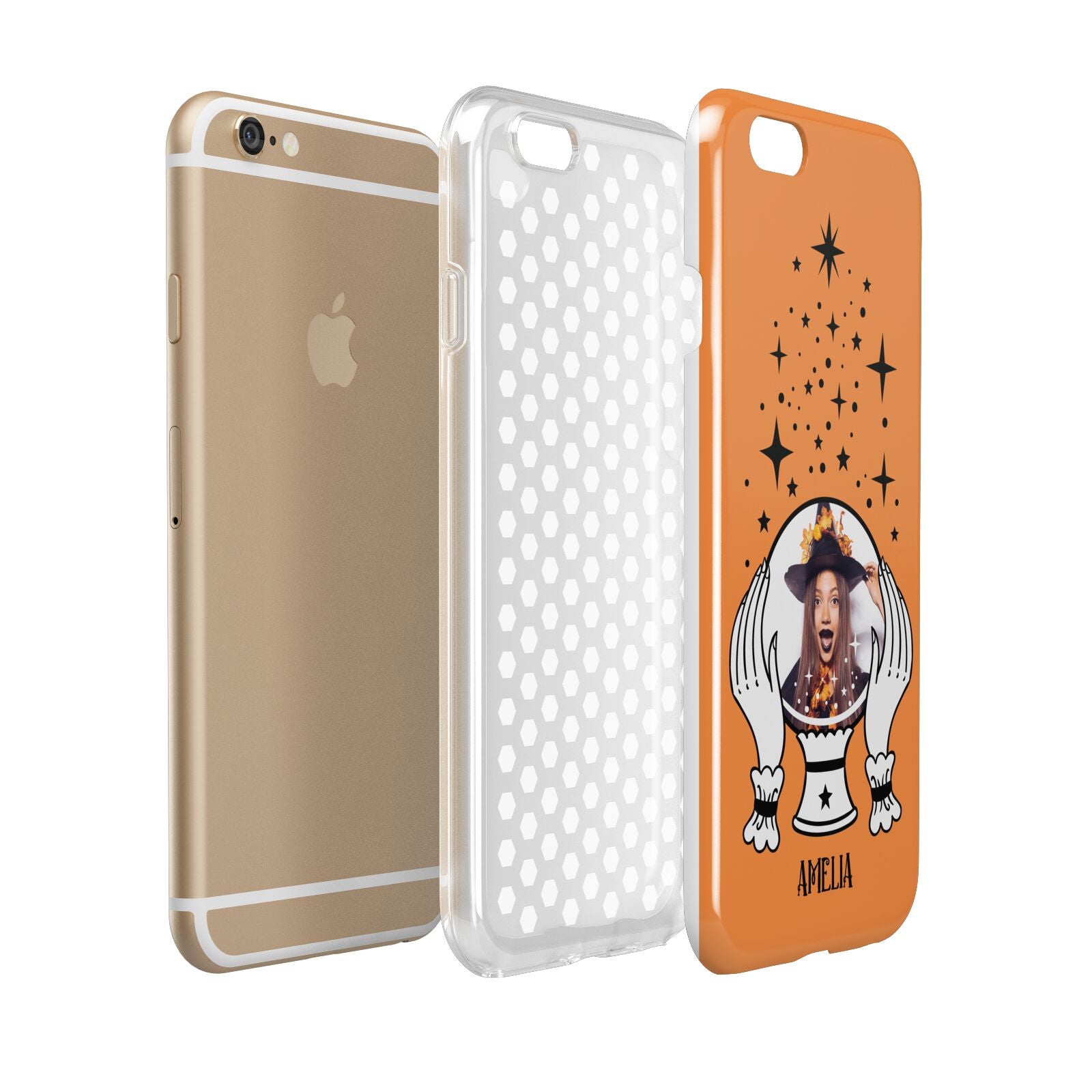 Personalised Crystal Ball with Photo Apple iPhone 6 3D Tough Case Expanded view