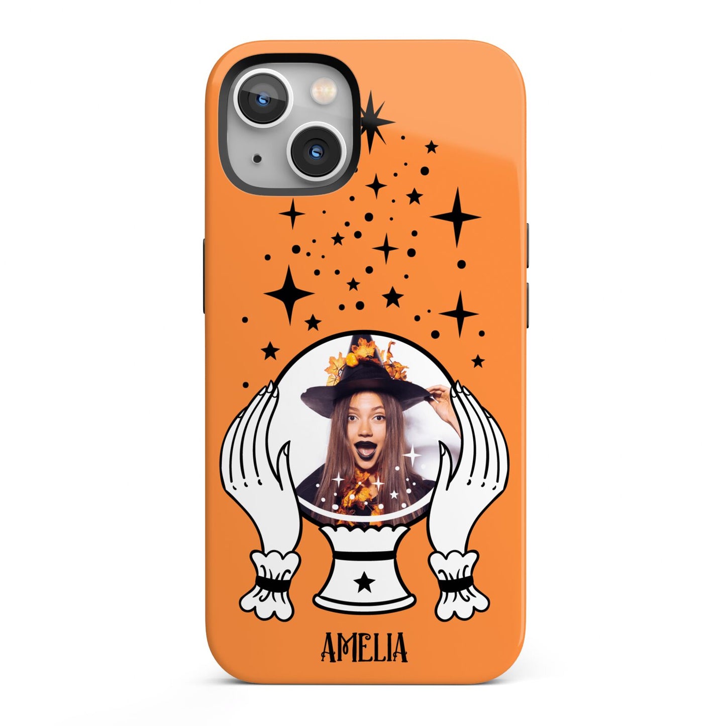 Personalised Crystal Ball with Photo iPhone 13 Full Wrap 3D Tough Case