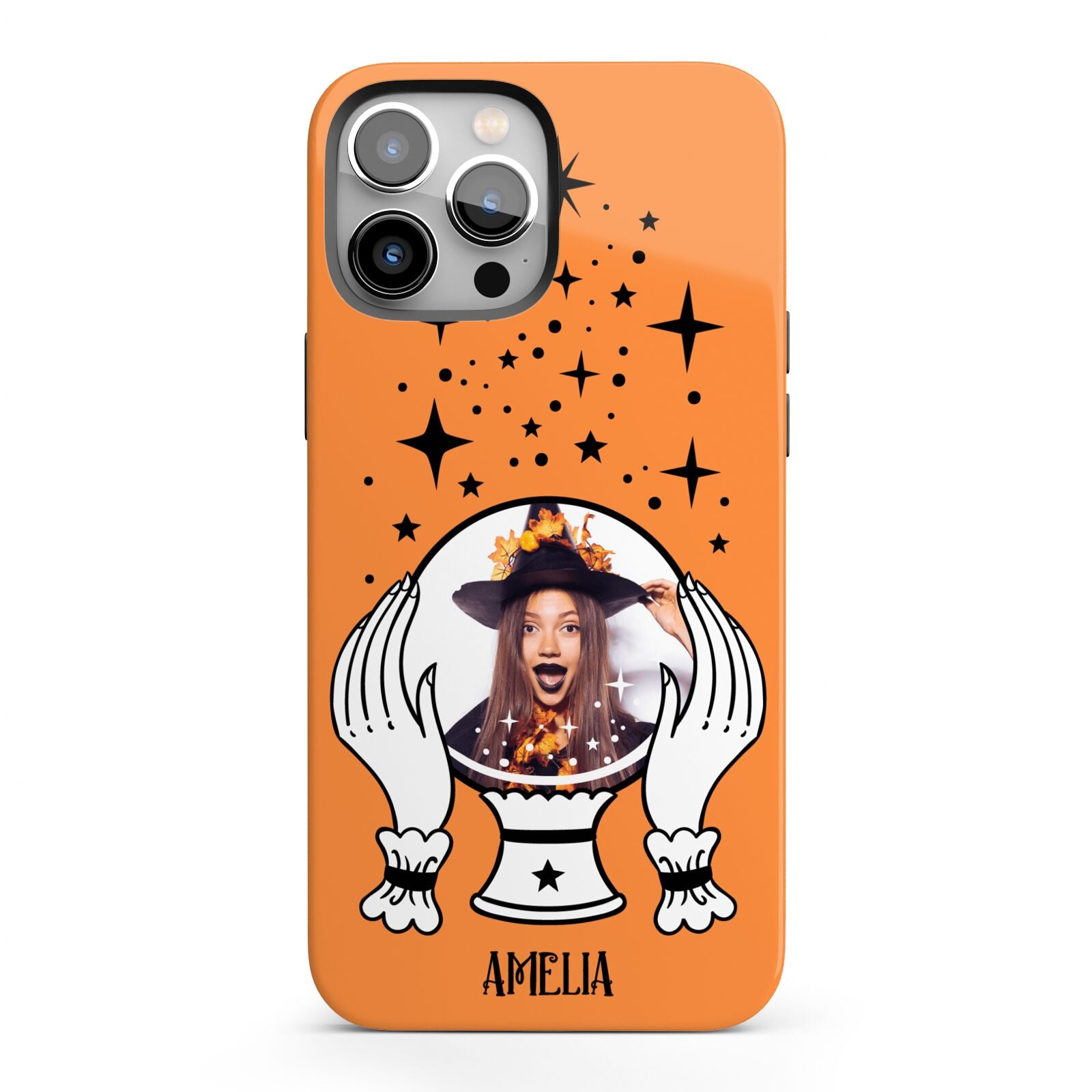 Personalised Crystal Ball with Photo iPhone 13 Pro Max Full Wrap 3D Tough Case