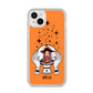 Personalised Crystal Ball with Photo iPhone 14 Plus Clear Tough Case Starlight