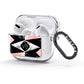 Personalised Custom Marble Initials AirPods Glitter Case 3rd Gen Side Image