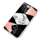 Personalised Custom Marble Initials iPhone 8 Plus Bumper Case on Silver iPhone Alternative Image