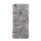 Personalised Cute Pink Flamingo Apple iPhone 6 Case