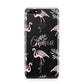 Personalised Cute Pink Flamingo Huawei Y7 2018