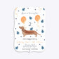Personalised Dachshund Birthday Bracket Invitation Matte Paper