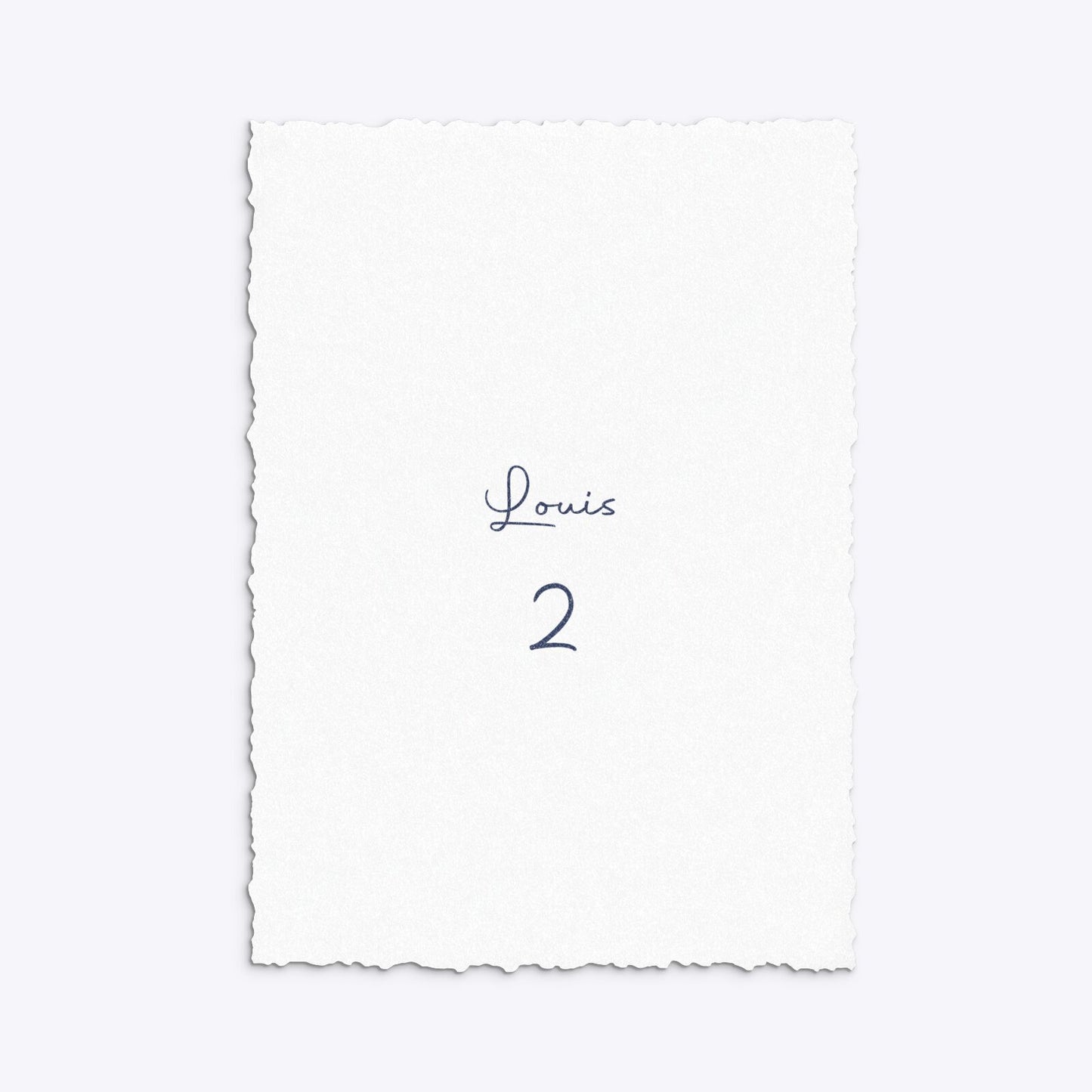 Personalised Dachshund Birthday Deckle Invitation Glitter Back Image