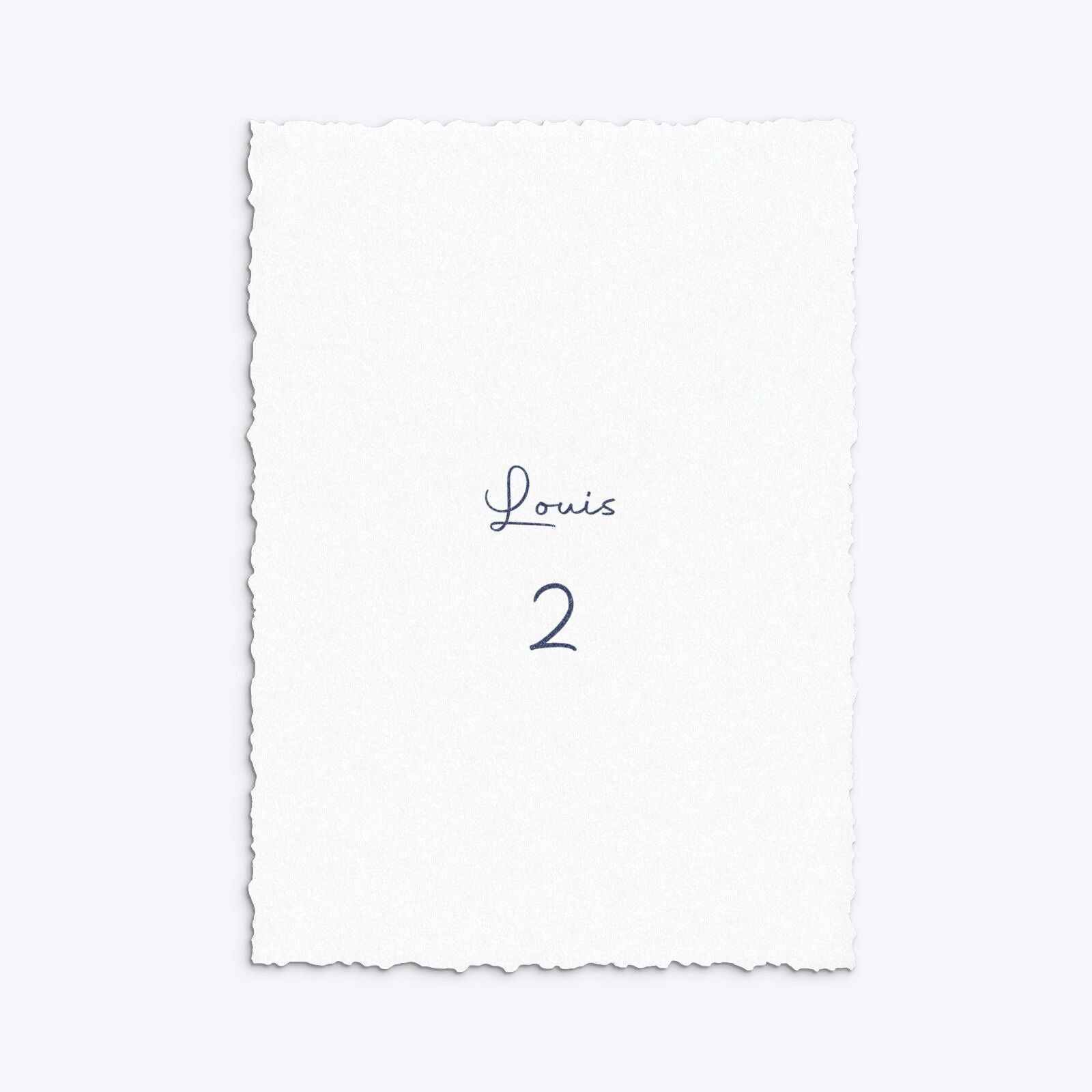 Personalised Dachshund Birthday Deckle Invitation Glitter Back Image