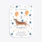 Personalised Dachshund Birthday Deco Invitation Matte Paper