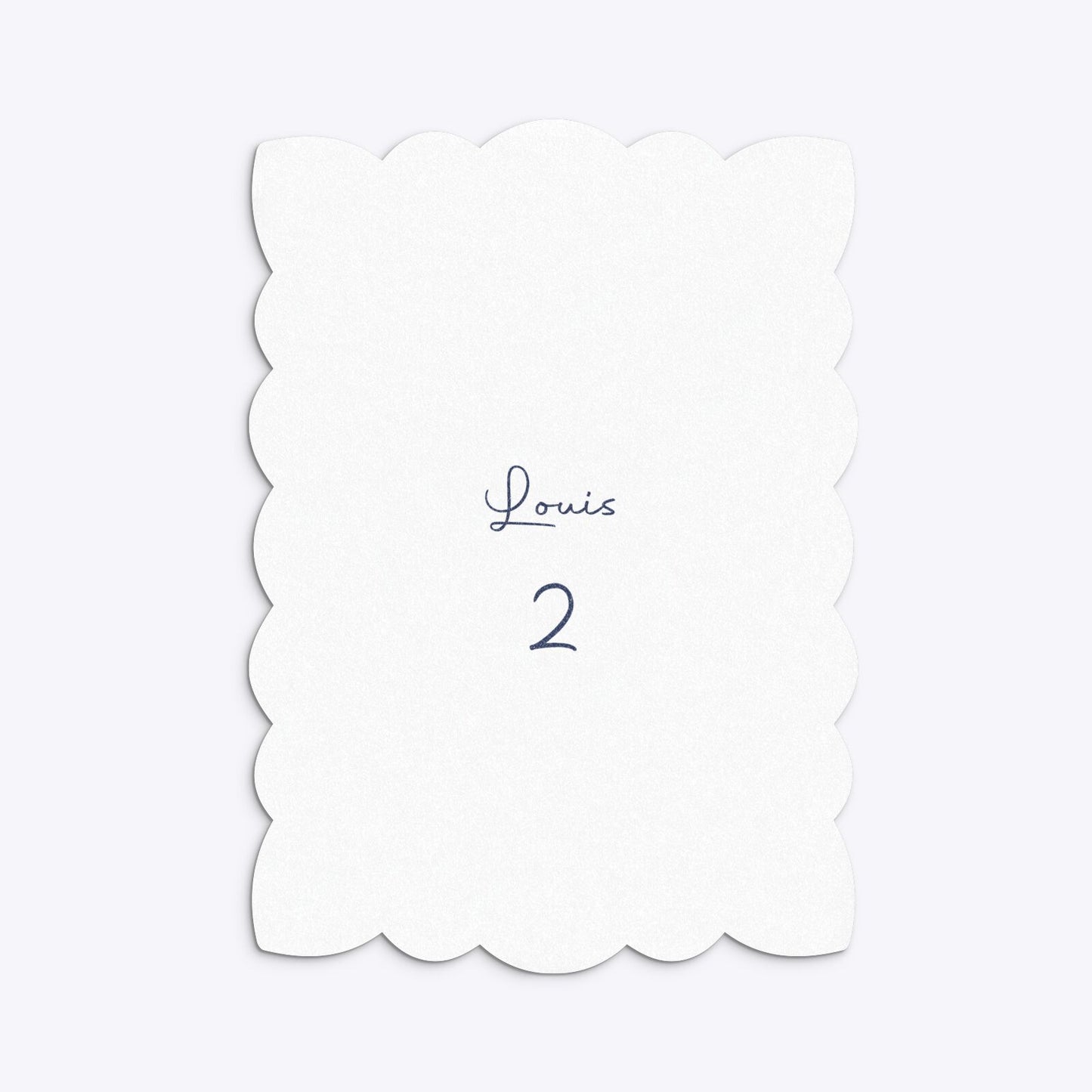 Personalised Dachshund Birthday Petal Invitation Glitter Back Image