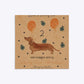 Personalised Dachshund Birthday Square 5 25x5 25 Invitation Kraft