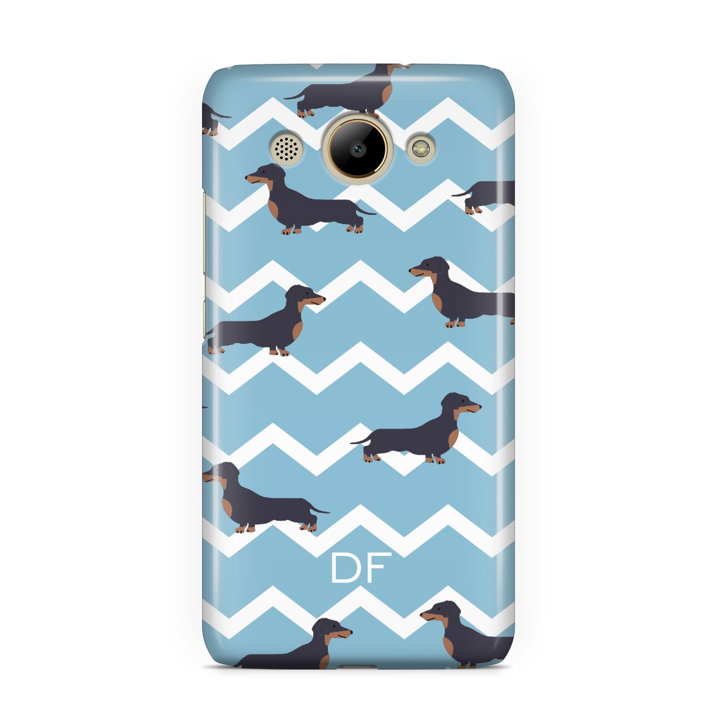 Personalised Dachshund Huawei Y3 2017