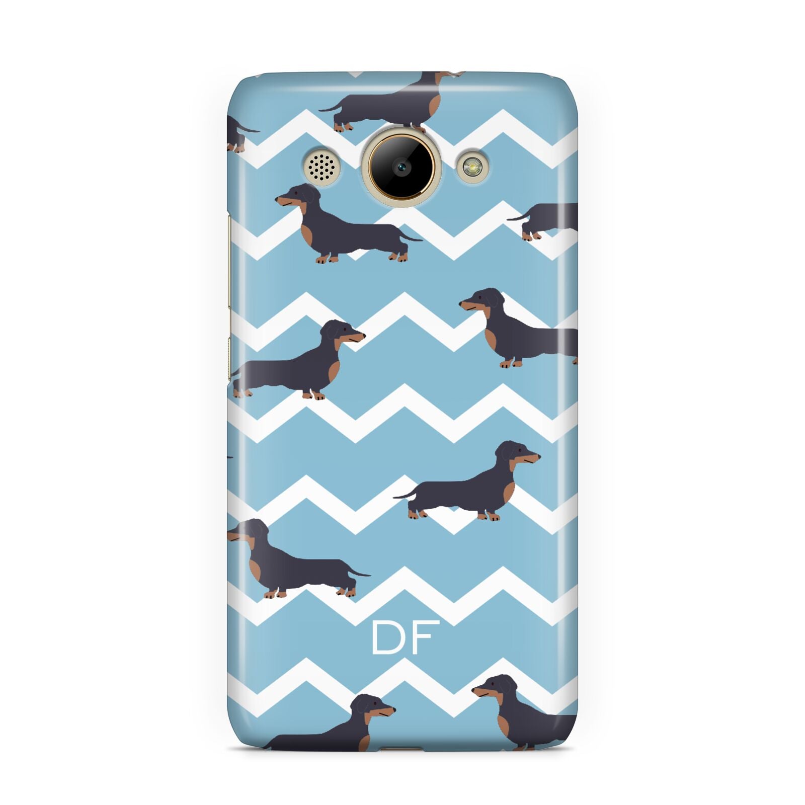 Personalised Dachshund Huawei Y3 2017