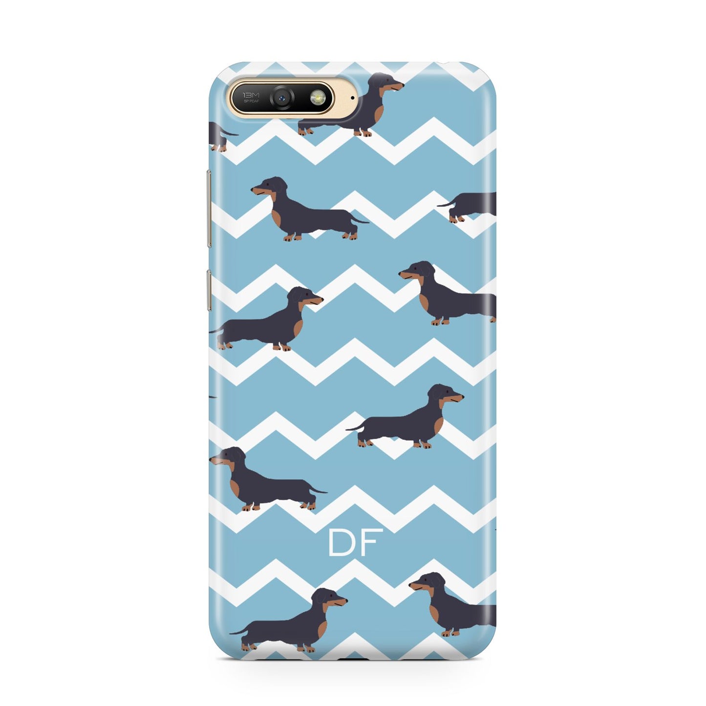 Personalised Dachshund Huawei Y6 2018
