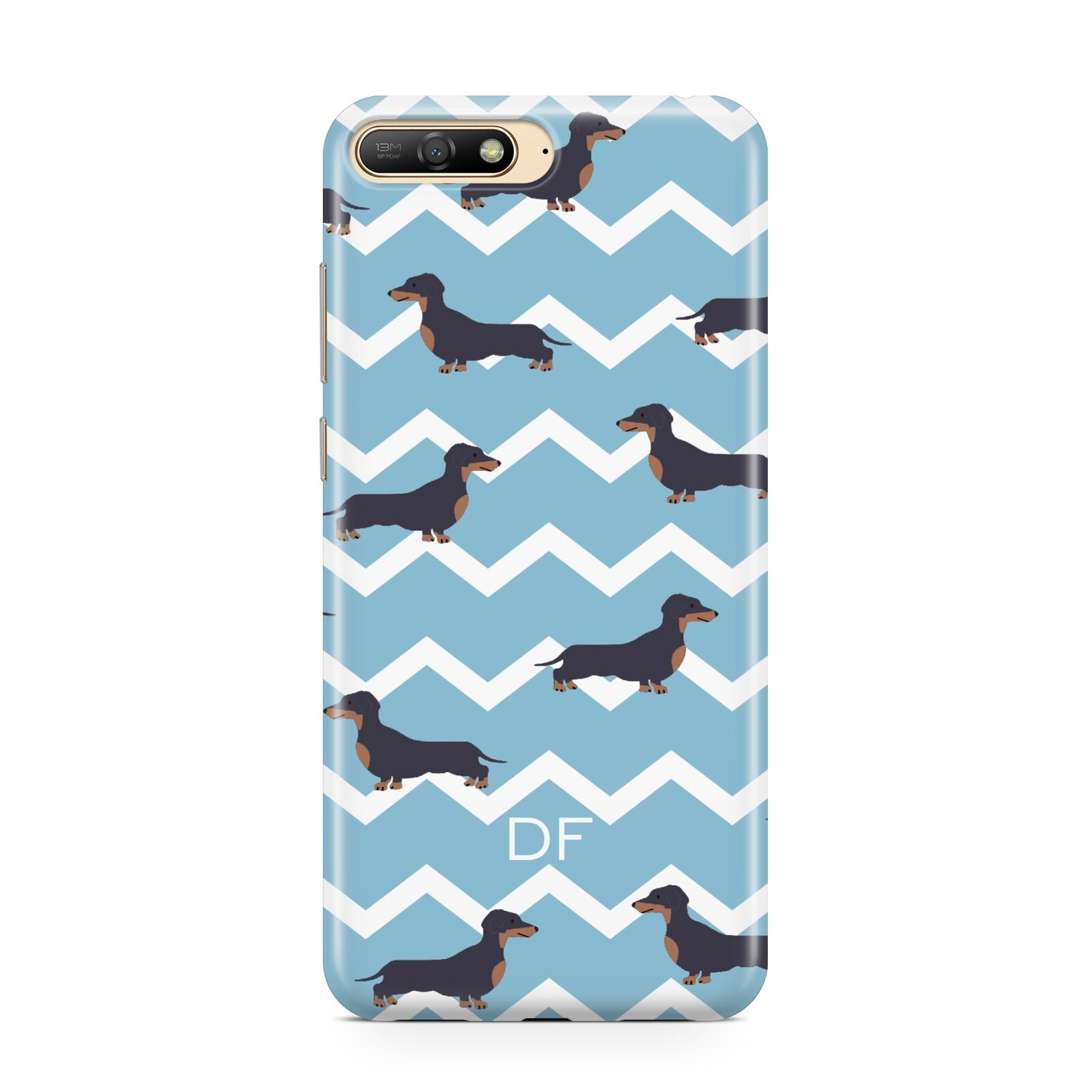 Personalised Dachshund Huawei Y6 2018