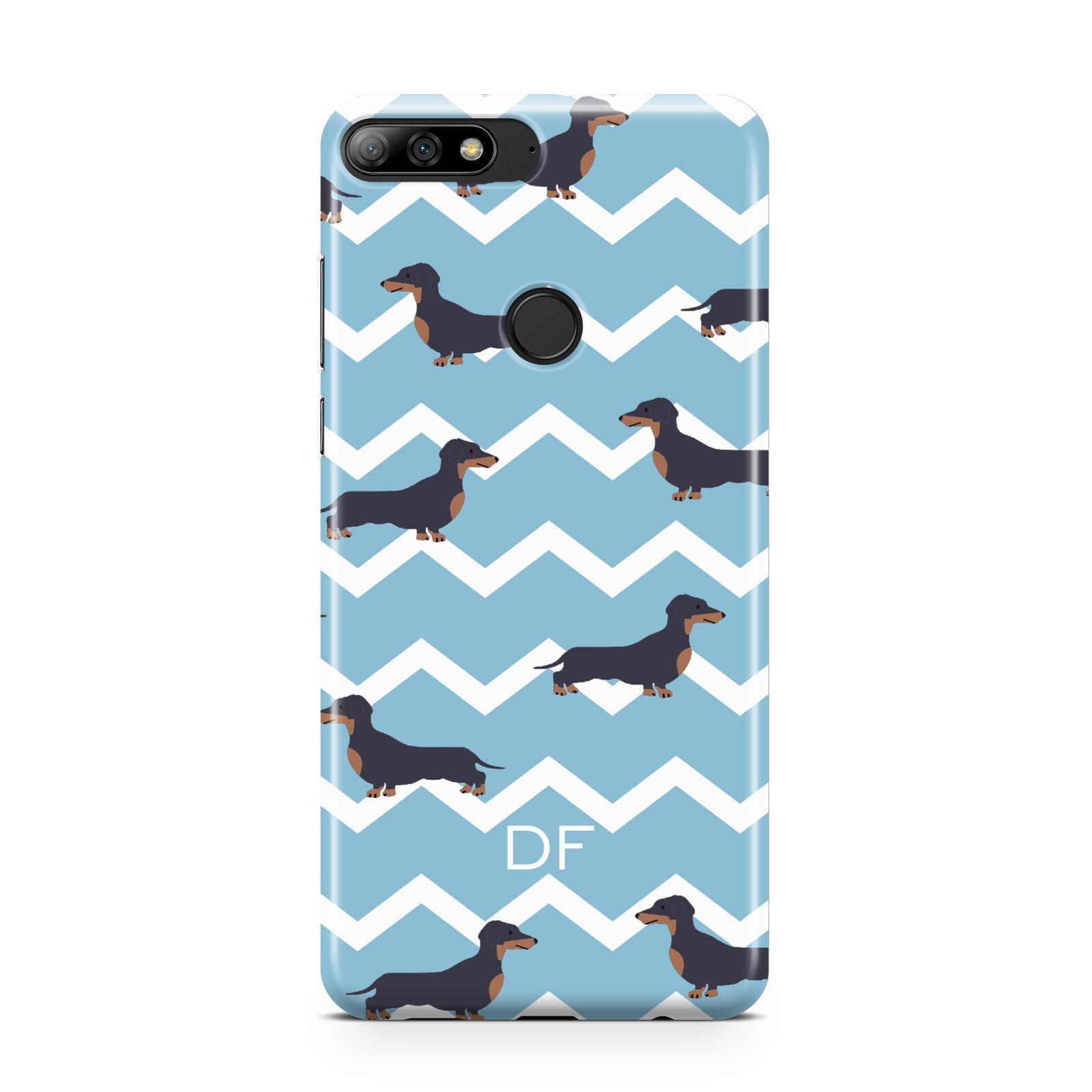 Personalised Dachshund Huawei Y7 2018