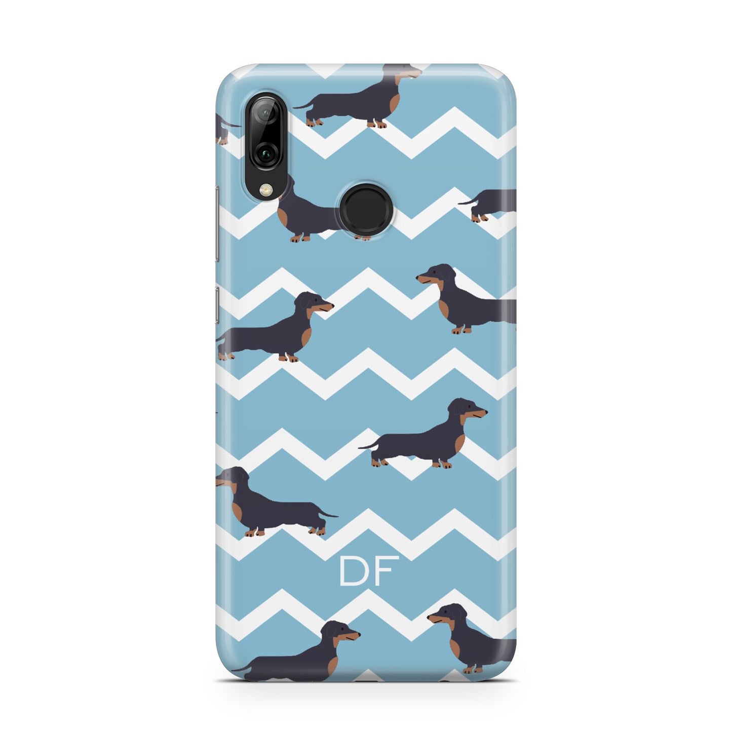 Personalised Dachshund Huawei Y7 2019