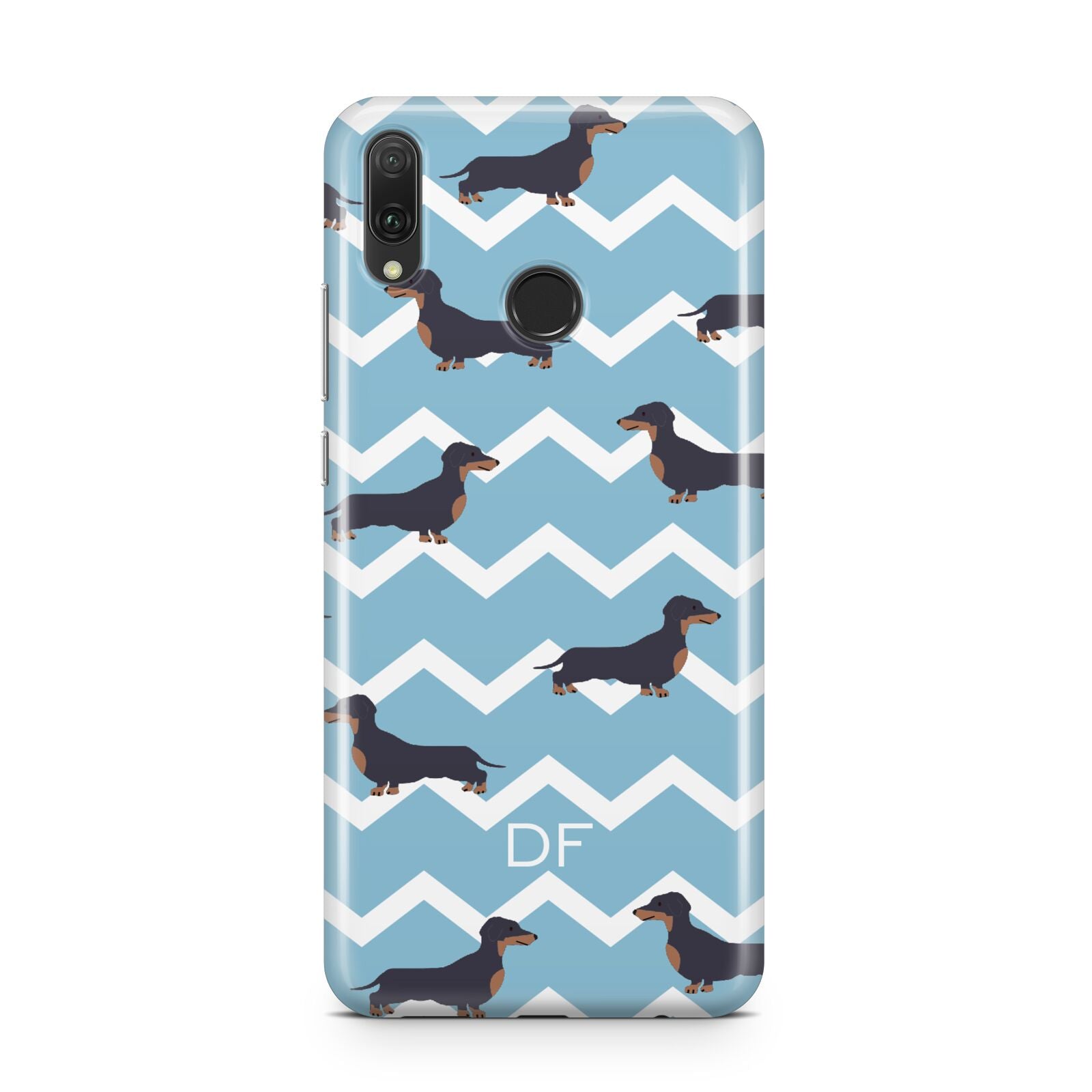 Personalised Dachshund Huawei Y9 2019