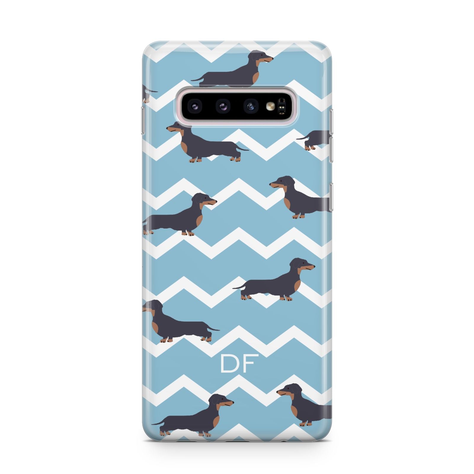 Personalised Dachshund Samsung Galaxy S10 Plus Case