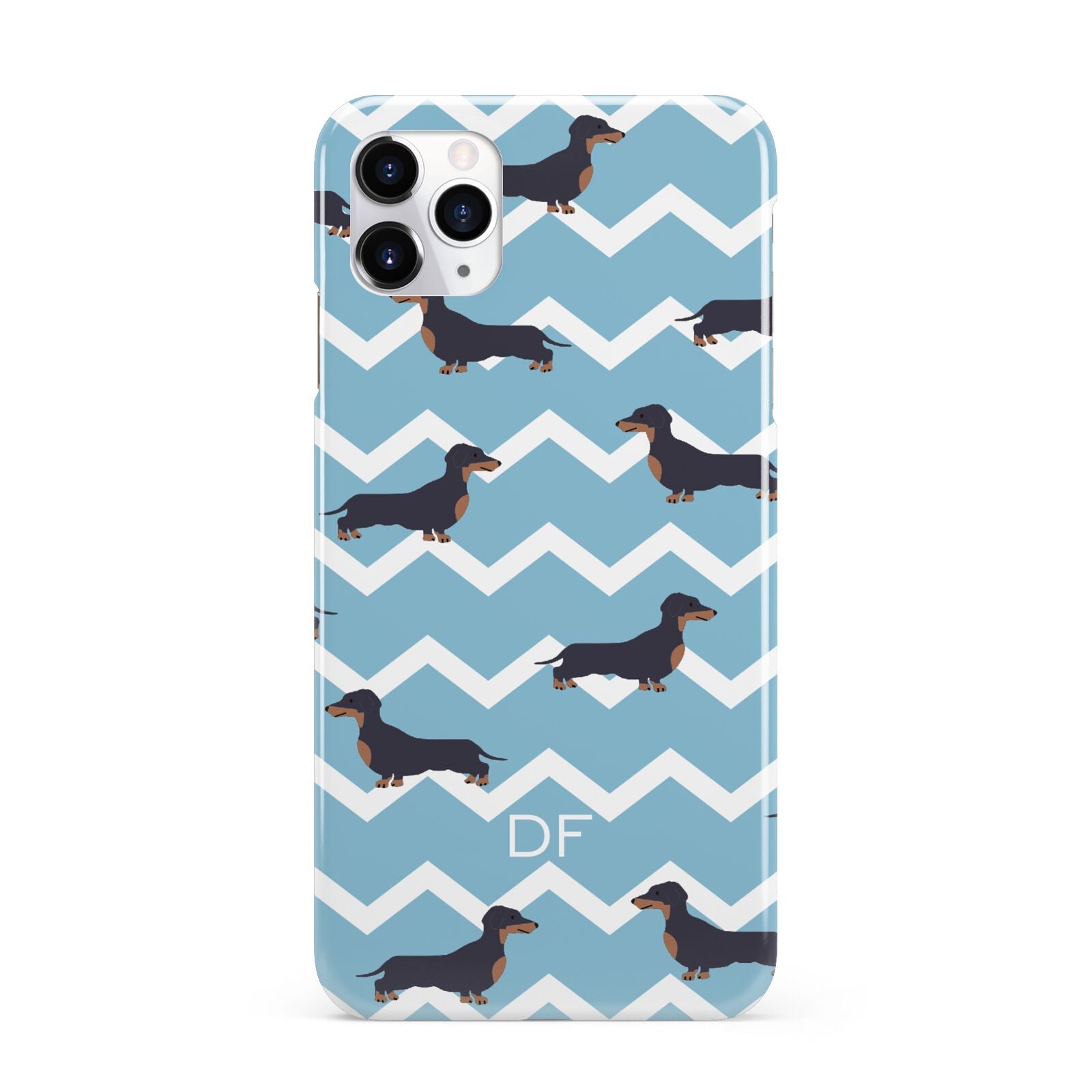 Personalised Dachshund iPhone 11 Pro Max 3D Snap Case