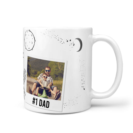 Personalised Dad Photos 10oz Mug