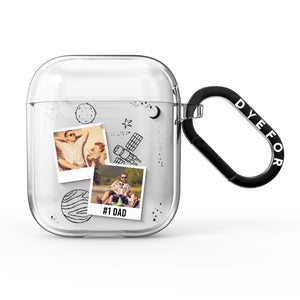 Personalised Dad Photos AirPods Case