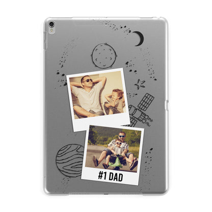 Personalised Dad Photos Apple iPad Silver Case