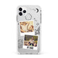 Personalised Dad Photos Apple iPhone 11 Pro Max in Silver with White Impact Case