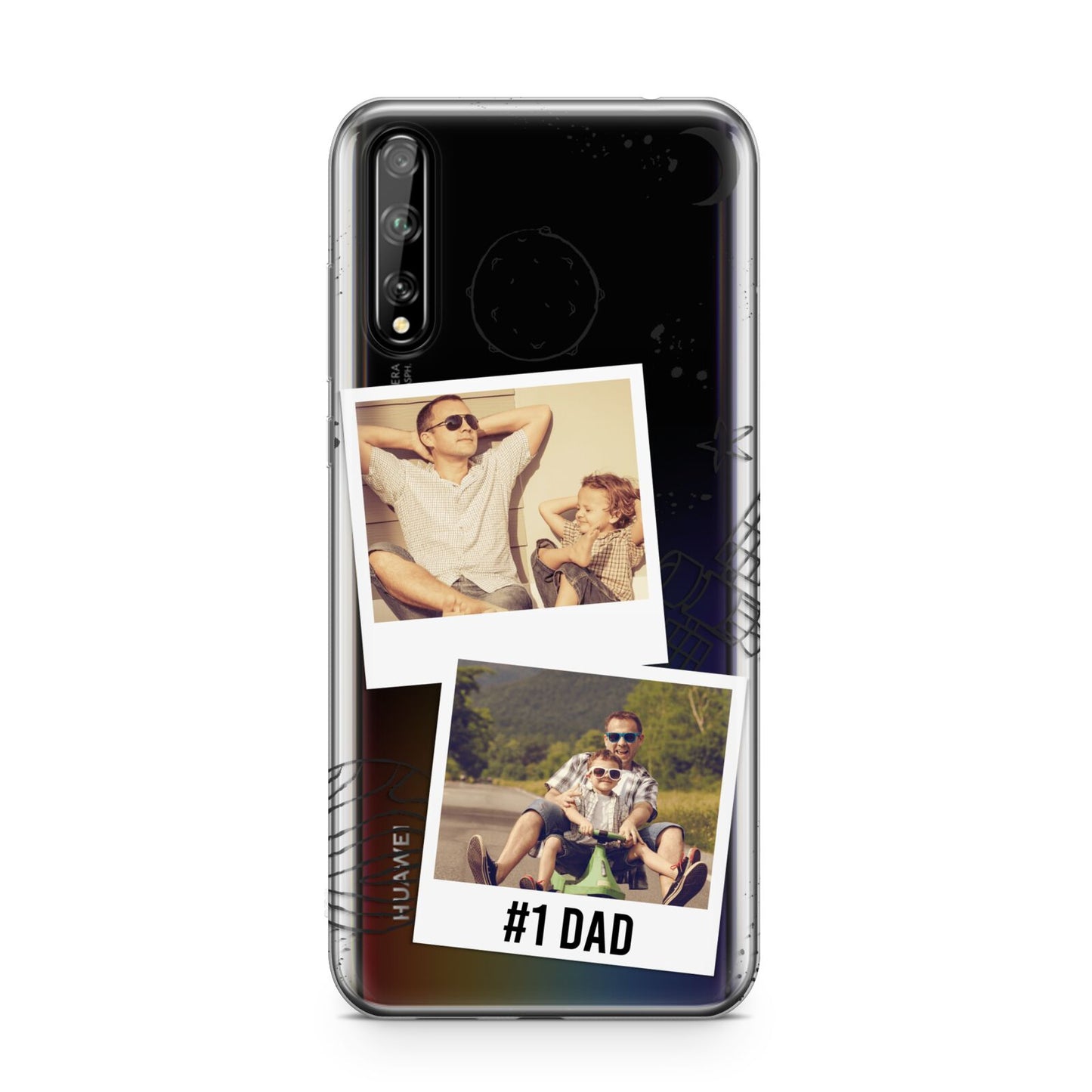 Personalised Dad Photos Huawei Enjoy 10s Phone Case