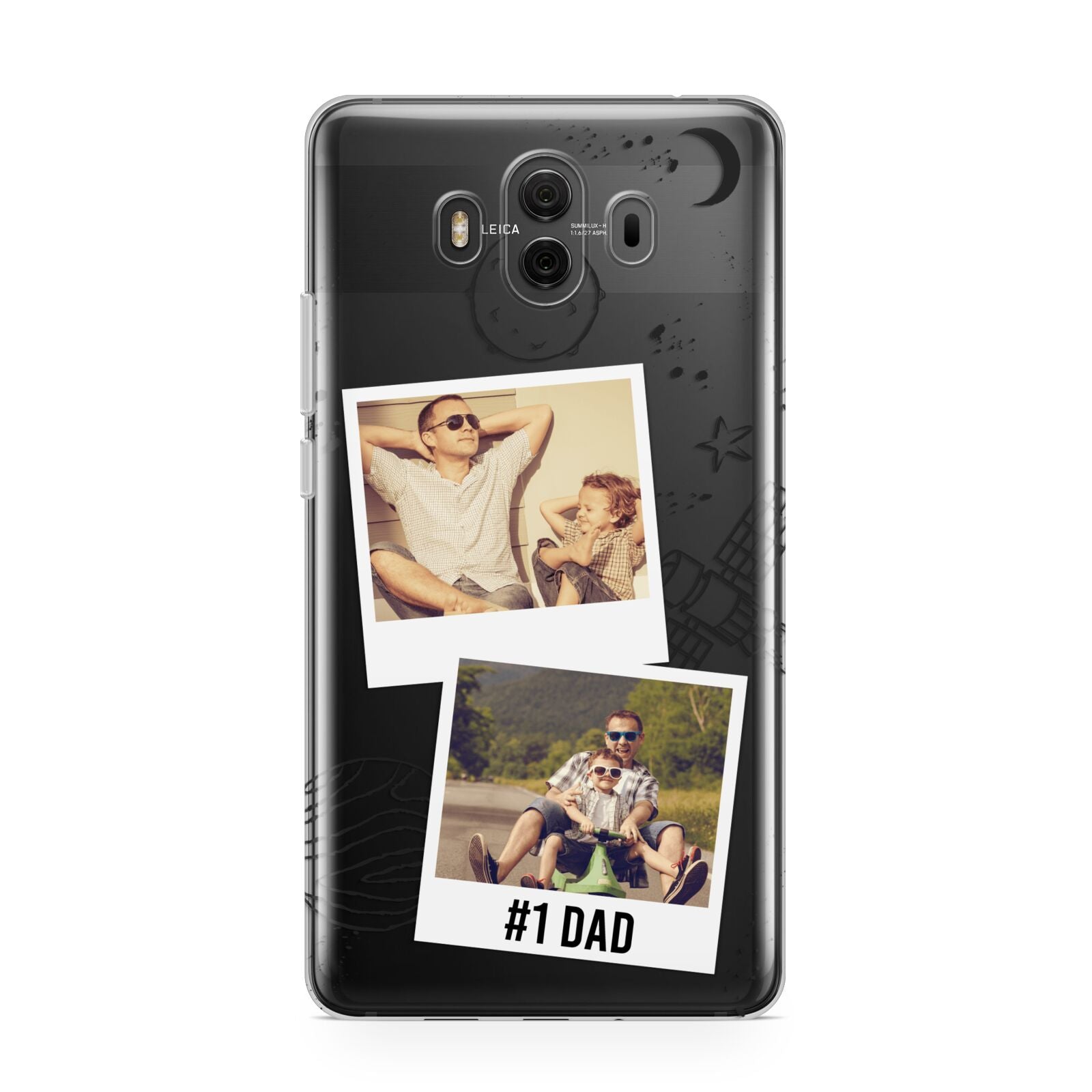 Personalised Dad Photos Huawei Mate 10 Protective Phone Case