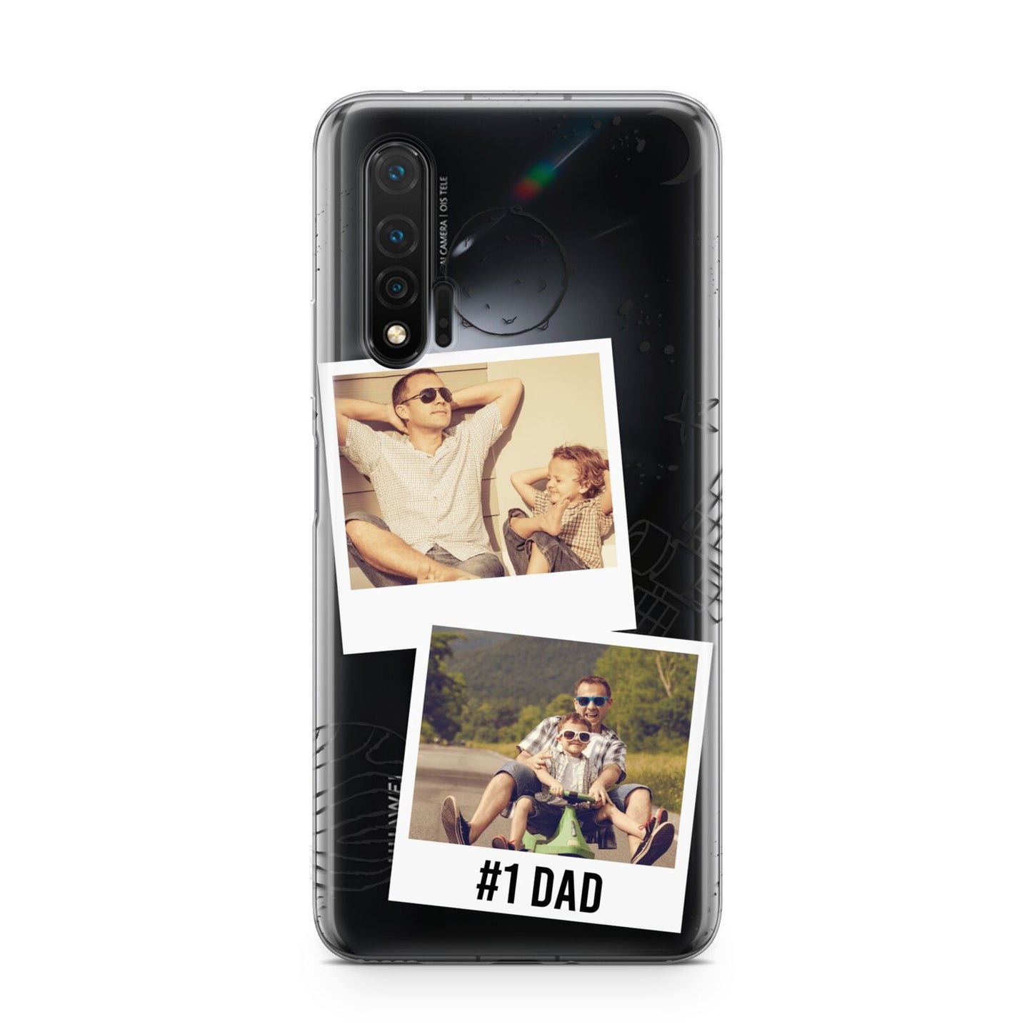 Personalised Dad Photos Huawei Nova 6 Phone Case