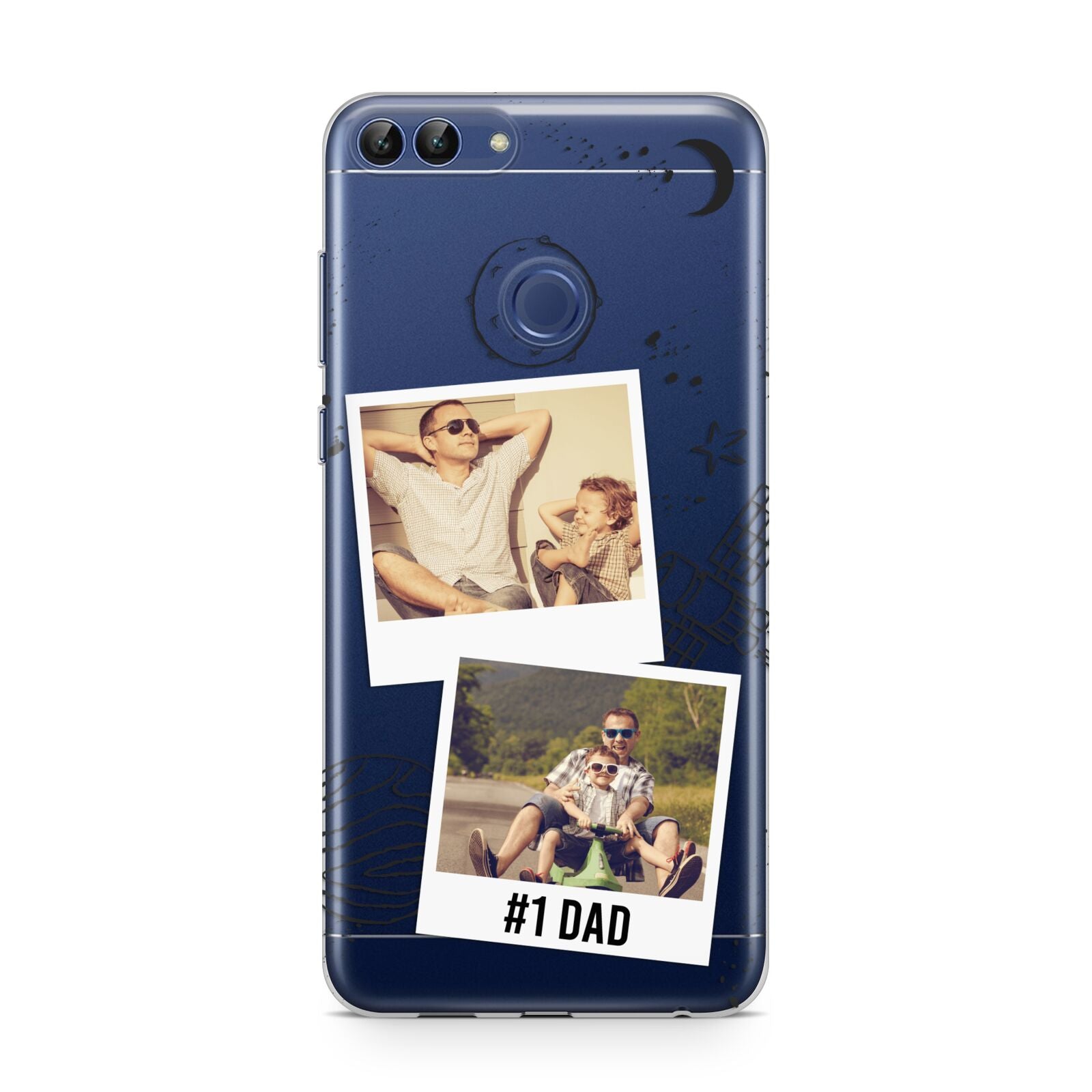 Personalised Dad Photos Huawei P Smart Case