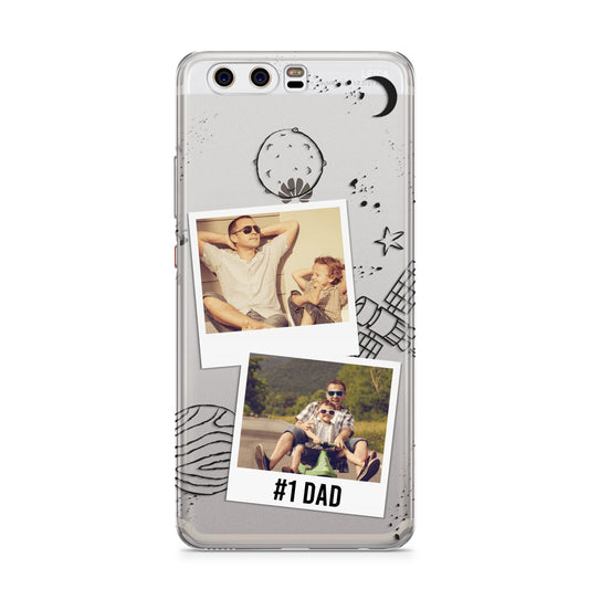 Personalised Dad Photos Huawei P10 Phone Case