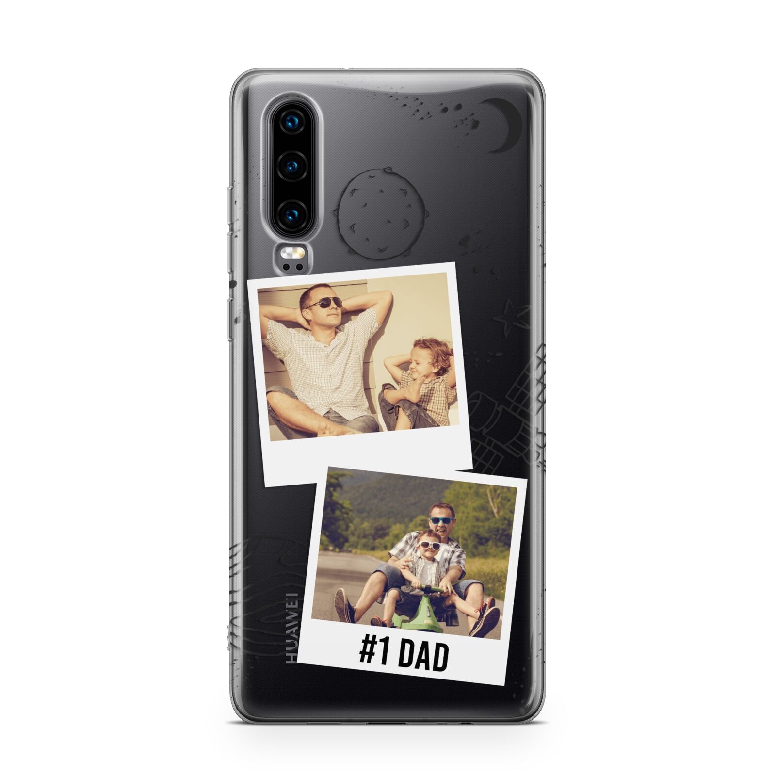Personalised Dad Photos Huawei P30 Phone Case