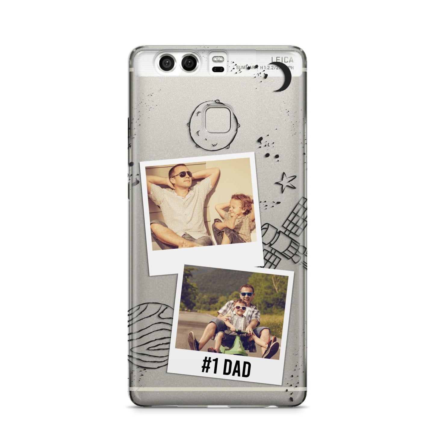 Personalised Dad Photos Huawei P9 Case