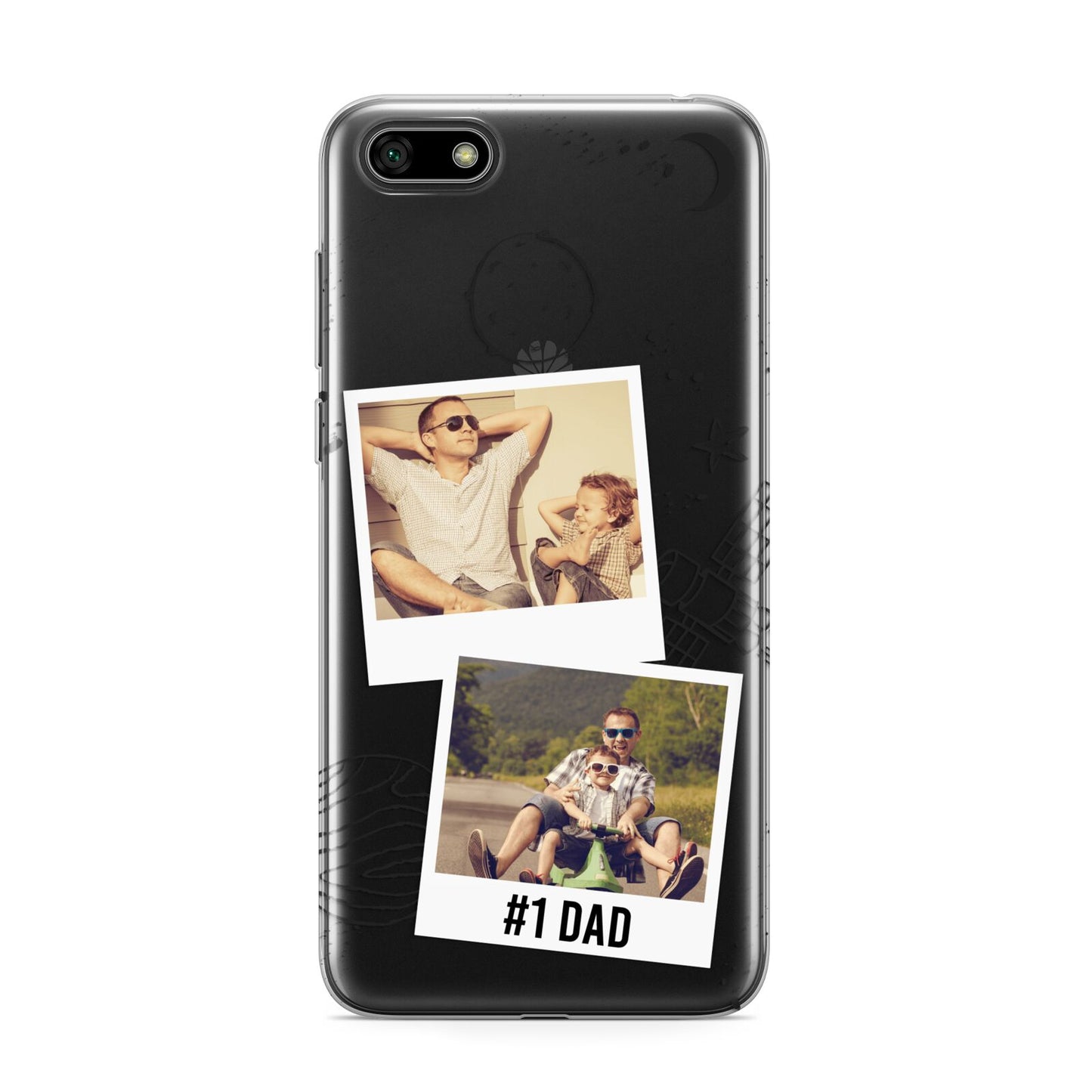 Personalised Dad Photos Huawei Y5 Prime 2018 Phone Case