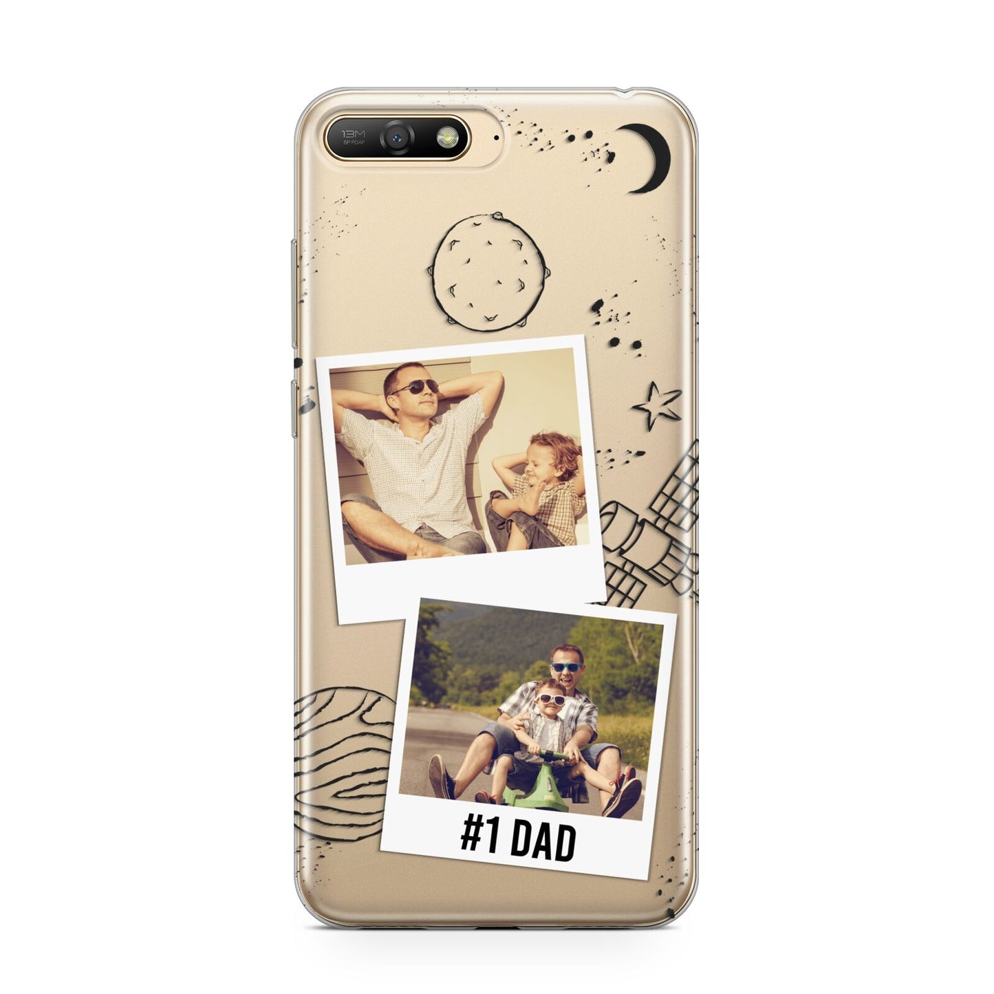 Personalised Dad Photos Huawei Y6 2018