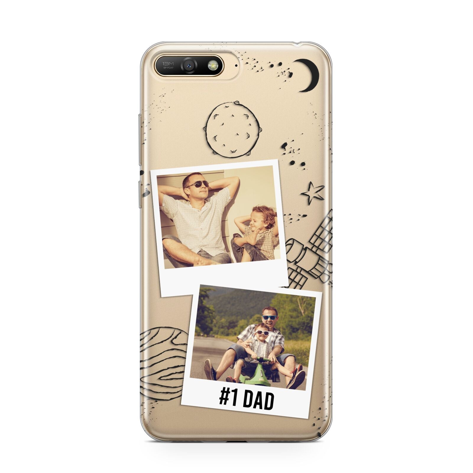 Personalised Dad Photos Huawei Y6 2018