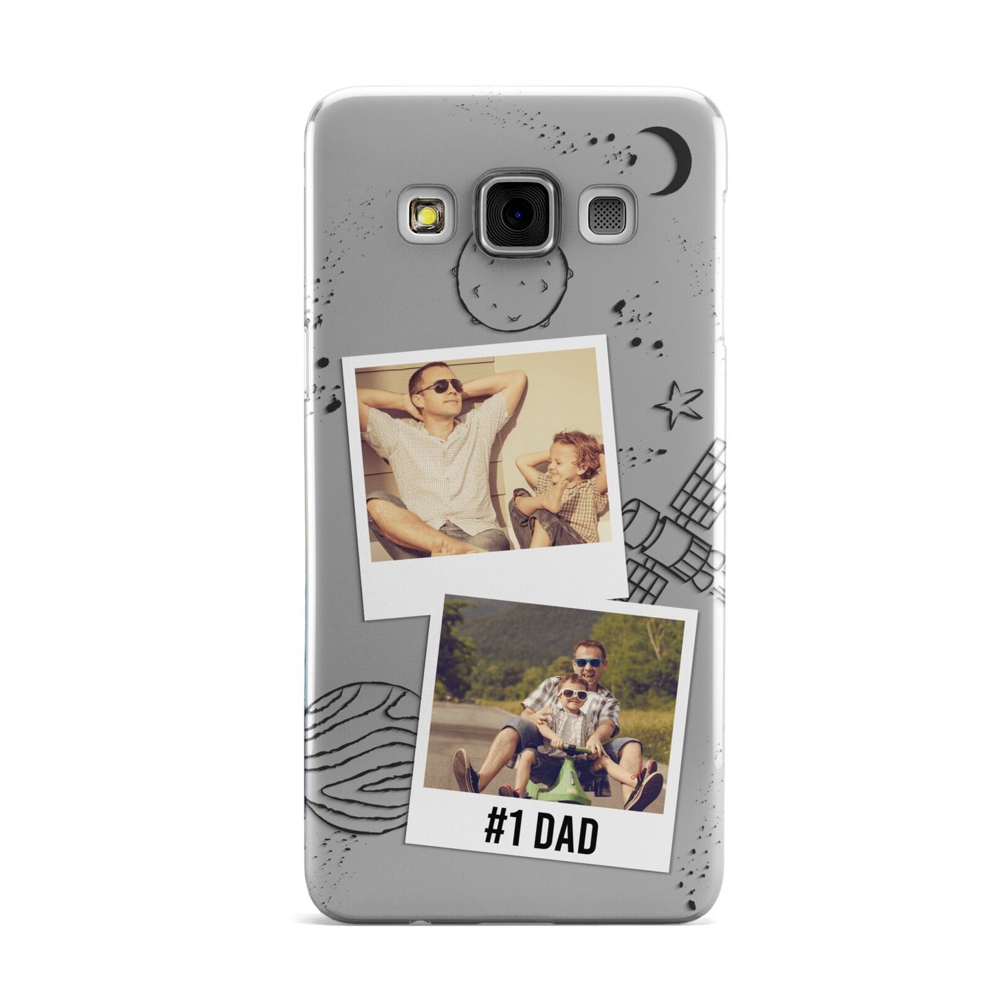 Personalised Dad Photos Samsung Galaxy A3 Case