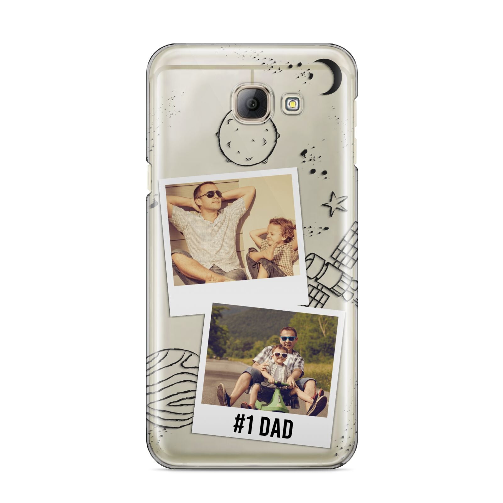 Personalised Dad Photos Samsung Galaxy A8 2016 Case