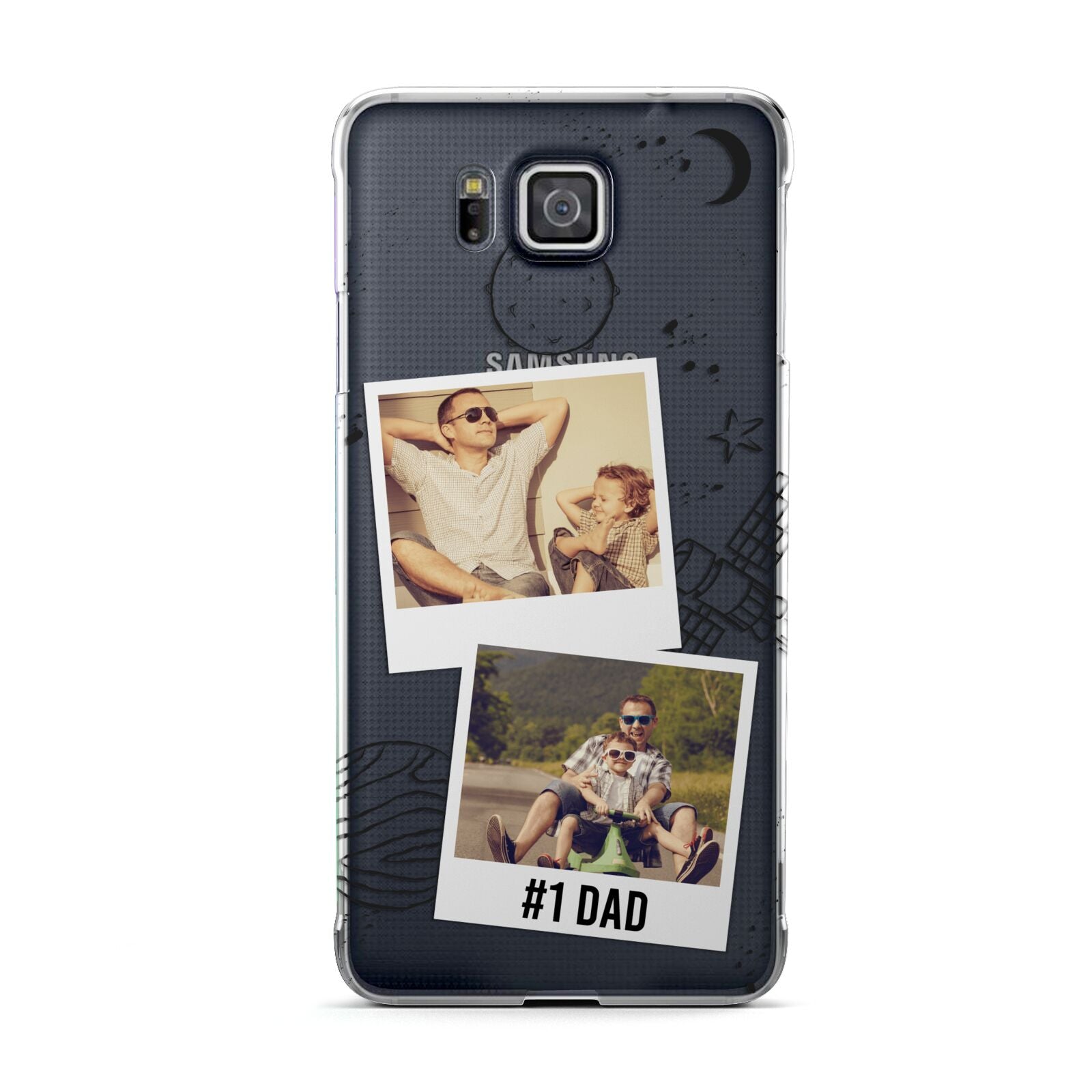 Personalised Dad Photos Samsung Galaxy Alpha Case