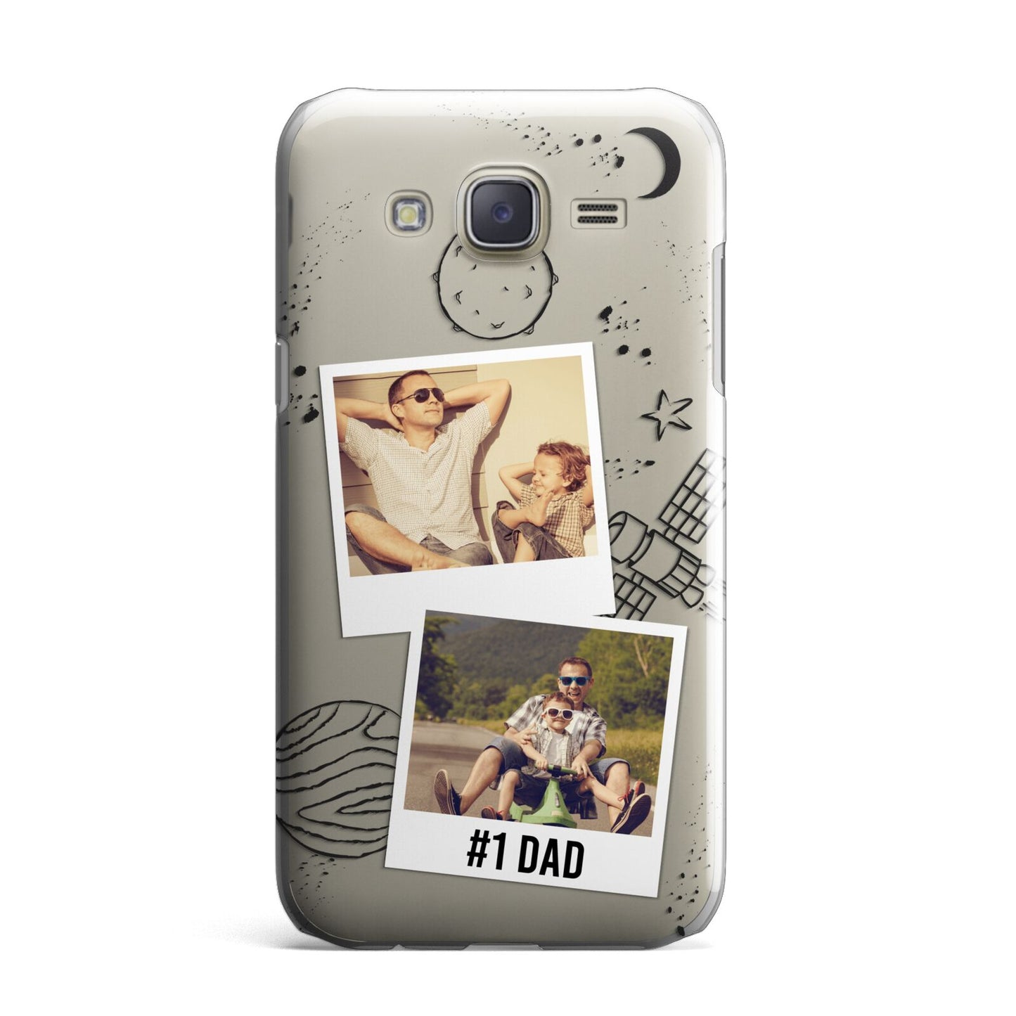 Personalised Dad Photos Samsung Galaxy J7 Case