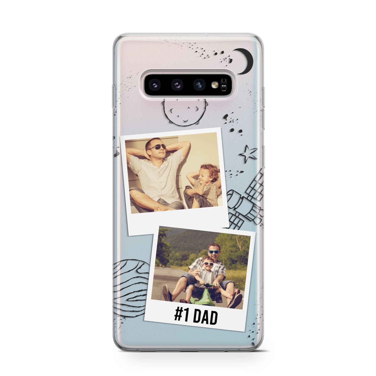 Personalised Dad Photos Samsung Galaxy S10 Case